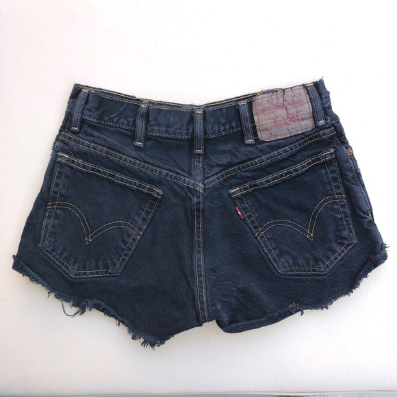 Vintage Levi’s 517 Boot Cut Shorts - Picture 3 of 6